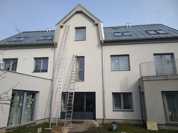 Montáž zábran proti jiřičkám: Úvaly