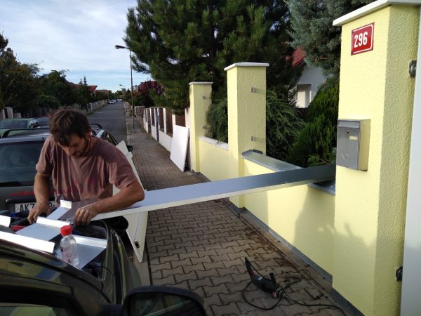 Oprava a nátěr fasády: Ořech