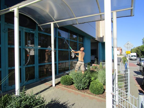 Mytí fasády: Říčany