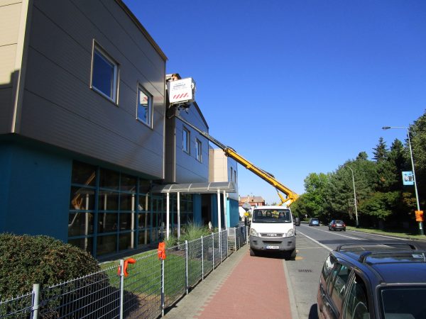 Mytí fasády: Říčany