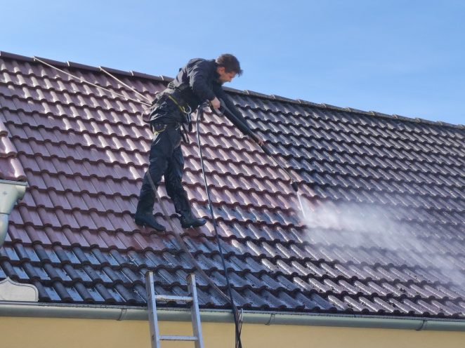 Čištění střech tlakovou vodou, Mrač
