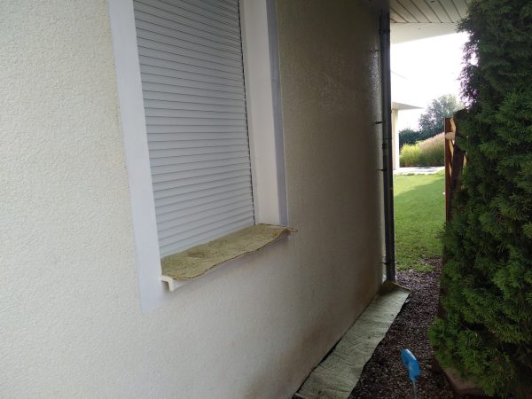 Oprava a nátěr fasády: Ořech