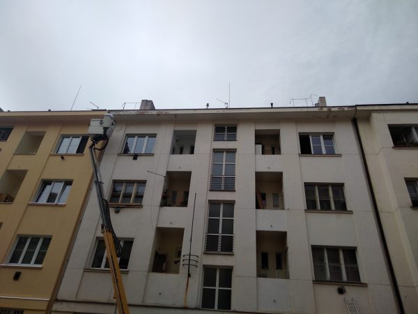 Oprava a nátěr fasády: Praha