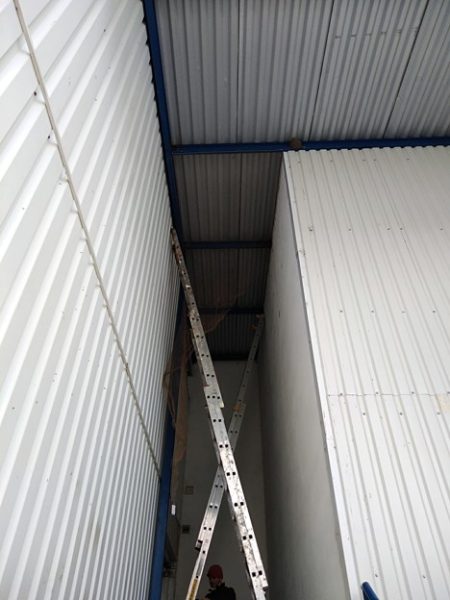 Montáž zábran proti jiřičkám: Poděbrady